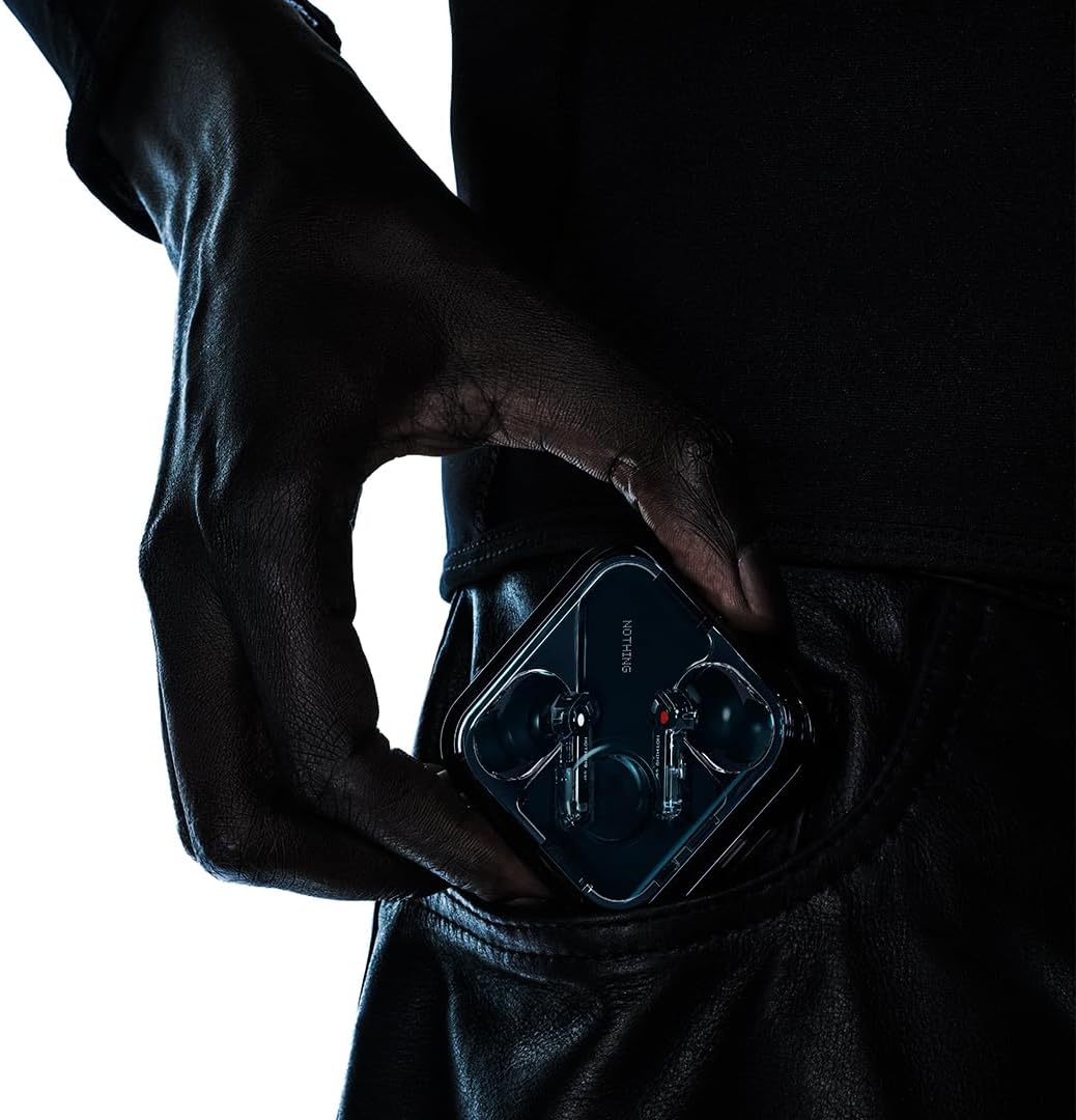 Nothing Ear Wireless Earbuds with ChatGPT Integration, Smart ANC, Hi-Res Audio with LDAC & LHDC, 11mm Dynamic Bass Boost, 40.5H Playtime, 6 Mics for Calls Wireless Headphones, Wireless Charging Black - Image 4